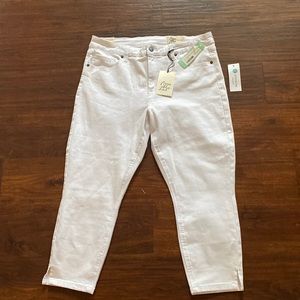 Cosmic Blue Love Milo Side Split skinny jeans